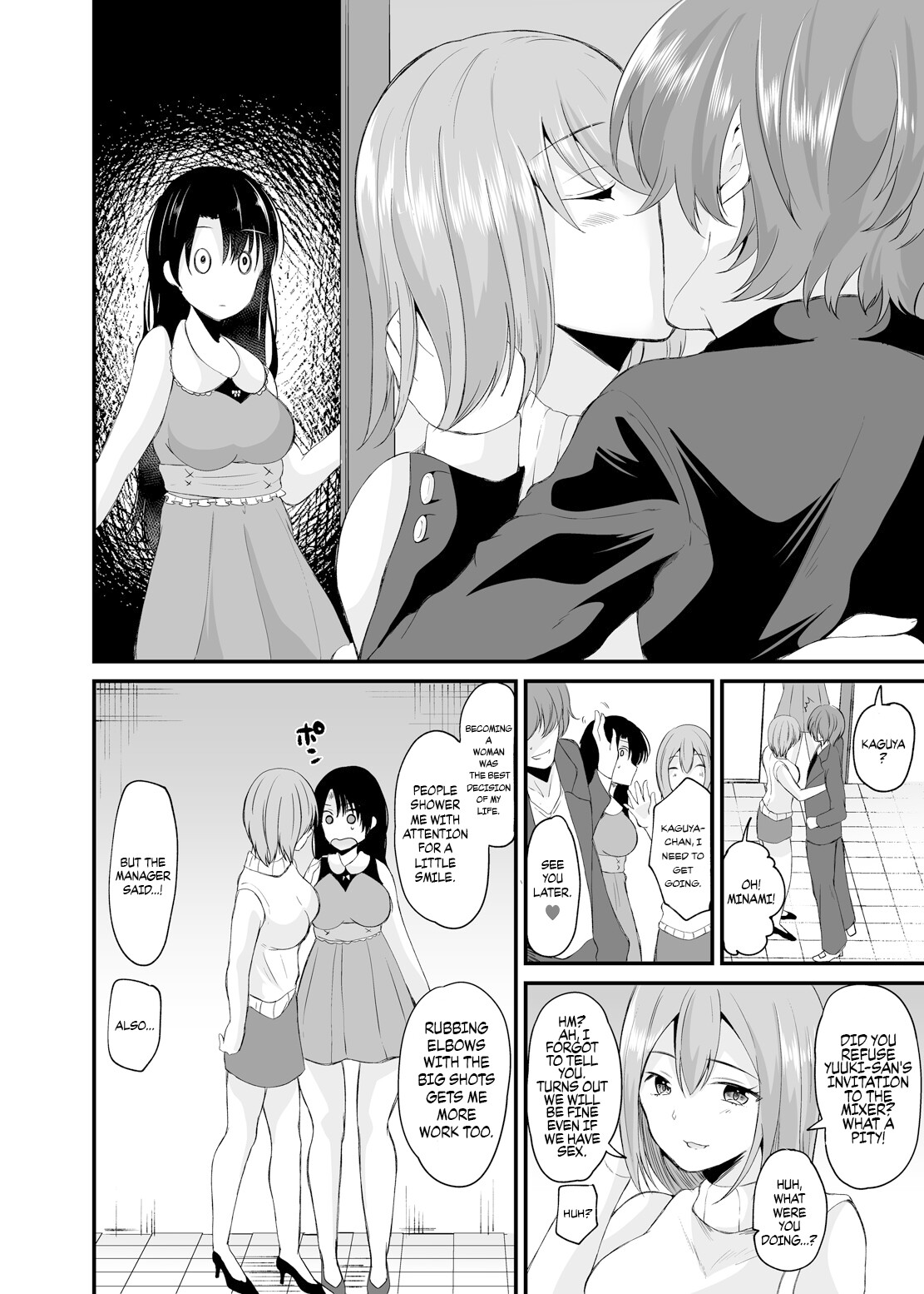 Hentai Manga Comic-Genderbent Idol No-Dating Policy-Read-7